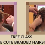 free class at hairoics - create cute braided hairstyles for little girls