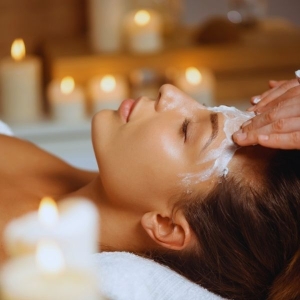 Spa facial treatment at Hairoics on the Outer Banks